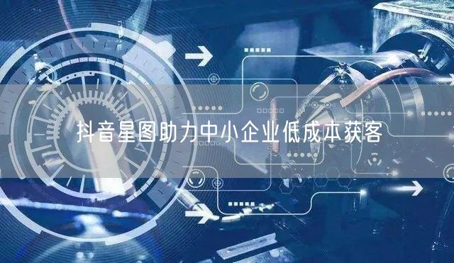 抖音星图助力中小企业低成本获客