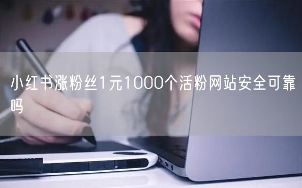 小红书涨粉丝1元1000个活粉网站安全可靠吗