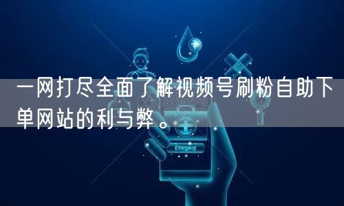 一网打尽全面了解视频号刷粉自助下单网站的利与弊。